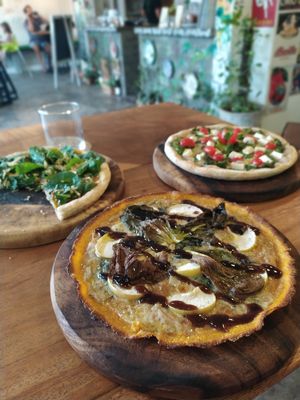 GF pizza ! Amazing FOOD experience !!! at Amami Garden in Ungasan