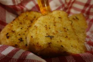 Okay garlic bread at Amami Garden in Ungasan