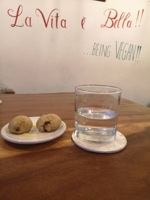 Free appetizer :) at Amami Garden in Ungasan