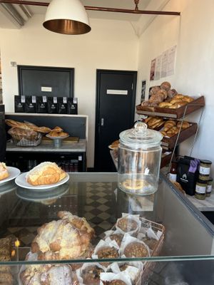 Takeaway window   at The Flour Pot Bakery in Brighton