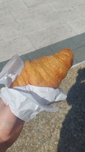 Croissant at The Flour Pot Bakery in Brighton