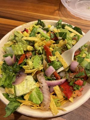 Veggie salad option- build your iwn  at DFW - Qdoba - TA in Dallas