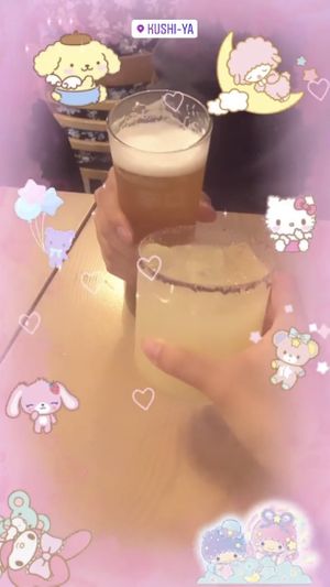 Yuzu margarita was amazing at Kushi-ya in Nottingham