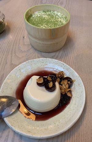 dessert  yum  at Kushi-ya in Nottingham