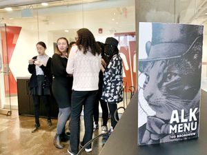 Hanging out at ALK! at Animal Liberation Kitchen in Toronto