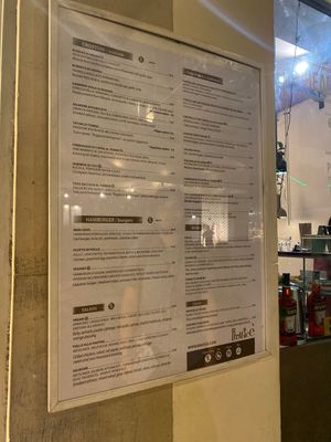 Menù   at Bruscè in Bologna