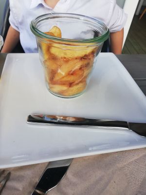 (Kinderportion) Pommes at Quintings in Fehmarn