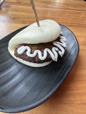 Impossible bun  at JINYA Ramen Bar in Dallas