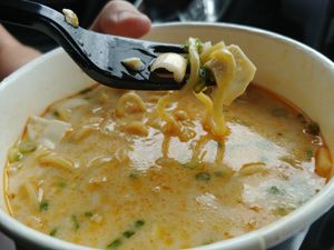 Vegan Spicy Ramen: Super Delicious at JINYA Ramen Bar in Dallas