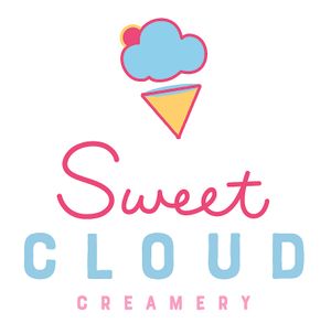 Logo at Sweet Cloud Creamery in Carlsbad