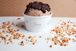 Vegan Goin’ Hazelnuts at Sweet Cloud Creamery in Carlsbad