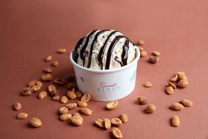 Vegan Snickers at Sweet Cloud Creamery in Carlsbad