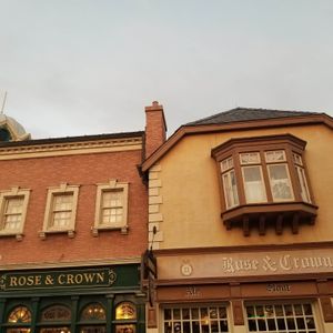 Rose & Crown - go for dinner, not lunch - best fireworks viewing area! at Walt Disney World - Rose & Crown in Lake Buena Vista