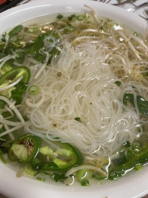 Pho with added toppings   at Pho Today in Jacksonville