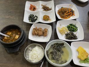 1 person set menu. Yum  at New Room - 새실 in Gyeongsan
