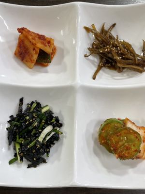 Side dishes  at New Room - 새실 in Gyeongsan