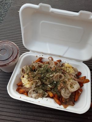Poutine at Eaternia in Prague