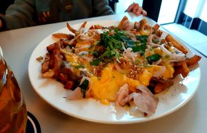 Poutine at Eaternia in Prague