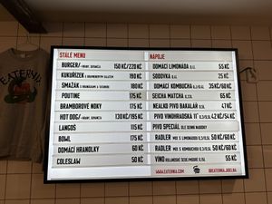   at Eaternia in Prague