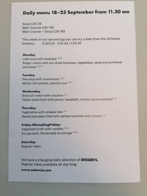  at Eaternia in Prague