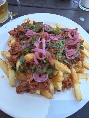 poutine   at Eaternia in Prague