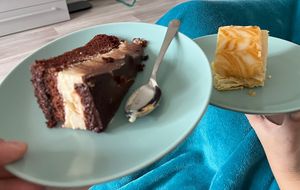 Take away desserts  at Eaternia in Prague