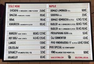   at Eaternia in Prague