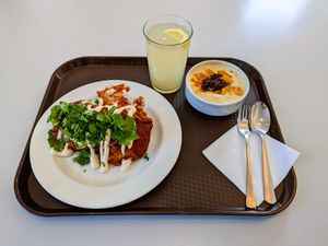 Meal at Eaternia at Eaternia in Prague