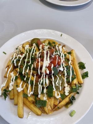 Poutine  at Eaternia in Prague