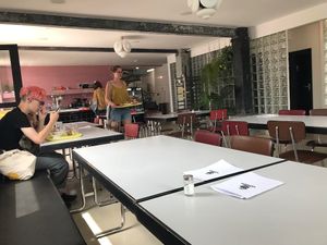 Interior  at Eaternia in Prague