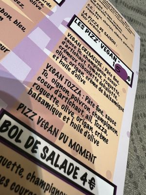 Ce ne sono altre segnate in lavagna!  at Le Jardin des Pentes  in Lyon