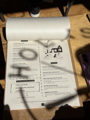 Menu   at Holaste! in Puerto Natales