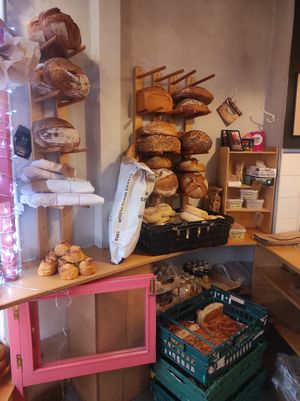 Breads at Pink Lane Bakery in Newcastle Upon Tyne