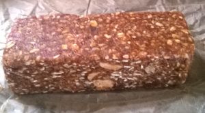Granola bar at Pink Lane Bakery in Newcastle Upon Tyne