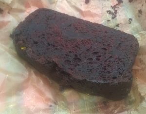Chocolate beetroot brownie at Pink Lane Bakery in Newcastle Upon Tyne