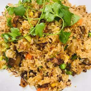 BBQ Duck Fried Rice at Vinh Loi Tofu in Cerritos