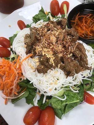 DUCK COLD NOODLE SALAD at Vinh Loi Tofu in Cerritos