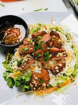 SPAM COLD NOODLE SALAD at Vinh Loi Tofu in Cerritos