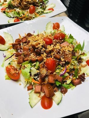 SPAM SALAD at Vinh Loi Tofu in Cerritos