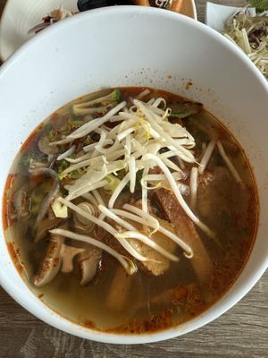 Bun bo hue soup  at Vinh Loi Tofu in Cerritos