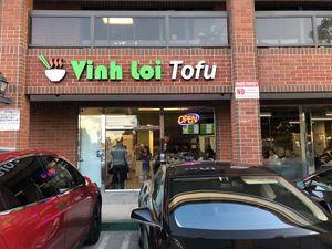 Store front at Vinh Loi Tofu in Cerritos