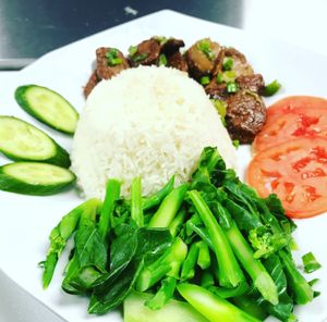 beef rice at Vinh Loi Tofu in Cerritos