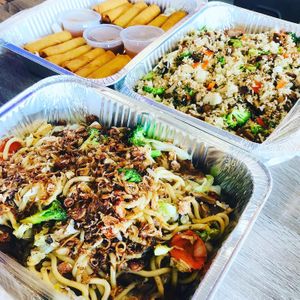 Togo tray.. catering at Vinh Loi Tofu in Cerritos