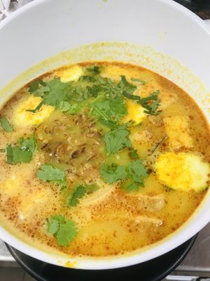 Curry soup at Vinh Loi Tofu in Cerritos