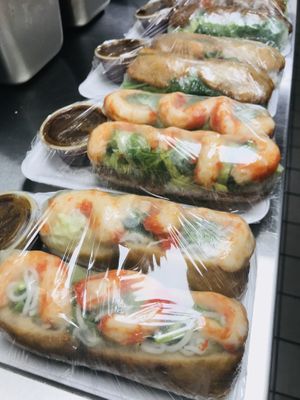 Vegan rolls at Vinh Loi Tofu in Cerritos