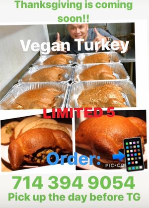 Vegan turkey.. call to order at Vinh Loi Tofu in Cerritos