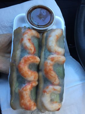 Spring rolls - to go at Vinh Loi Tofu in Cerritos