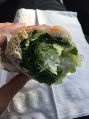 Spring roll at Vinh Loi Tofu in Cerritos