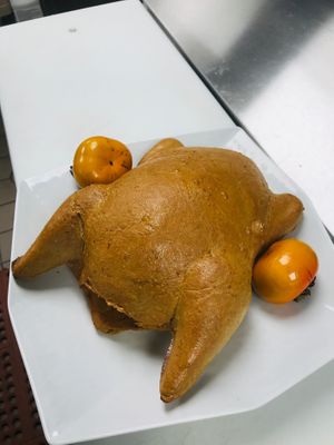 Vegan Turkey-  $50 around 4 lbs 
Order text: 714 394 9054 at Vinh Loi Tofu in Cerritos