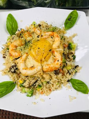 Khoi’s Special Fried Rice at Vinh Loi Tofu in Cerritos